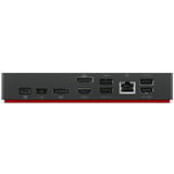 Lenovo ThinkPad Universal USB-C Dock Refurbished dockingstation Zwart