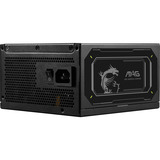 MSI MAG A1000GL PCIE5 II, 1000W voeding  Zwart, 2x PCIe, 1x 12V-2x6, kabelmanagement