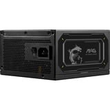 MSI MAG A1000GL PCIE5 II modulaire 1000 watt voeding  Zwart, 1x 12V-2x6, 4x PCIe