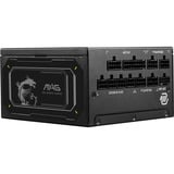 MSI MAG A1000GL PCIE5 II modulaire 1000 watt voeding  Zwart, 1x 12V-2x6, 4x PCIe