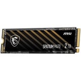 MSI SPATIUM M470 PRO 2 TB SSD 3D NAND, M.2 2280, PCIe Gen4 x4, NVMe 1.4