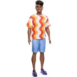 Mattel Barbie Fashionistas - Ken - With hearing aids and orange shirt Pop 