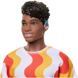 Mattel Barbie Fashionistas - Ken - With hearing aids and orange shirt Pop 