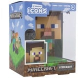 Paladone Minecraft: Steve Icon Light verlichting Houtkleur