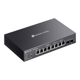 TP-Link Omada SG2210XMP-M2 8-Poorts 2.5GBASE-T Smart Switch Zwart, 8x PoE+, 2x 10GE SFP+