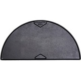 The Bastard Cast Iron Half Moon Griddle Large grillplaat Zwart