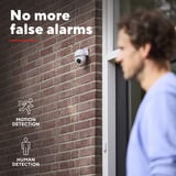 Trust IPCAM-3900 360° buitencamera Wit, 2.4 of 5GHz wifi