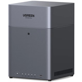 UGREEN DH4300 Plus incl. 4x Seagate IronWolf 4 TB harde schijf nas Grijs, 1x 2,5GbE, HDMI, USB-C