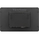 ViewSonic Open frame touchmonitor voor 24/7 continubedrijf 15.6" Zwart, 1x DisplayPort, 1x HDMI, 1x VGA