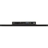 ViewSonic Open frame touchmonitor voor 24/7 continubedrijf 15.6" Zwart, 1x DisplayPort, 1x HDMI, 1x VGA