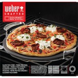 Weber CRAFTED Gourmet BBQ System-geglazuurde pizzasteen Grijs