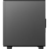 XYZ PC Gear Atom midi tower behuizing Zwart | 2x USB-A | 1x USB-C | Tempered Glass