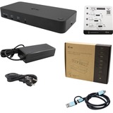 i-tec USB 3.0/ USB-C/Thunderbolt 4K PD dockingstation Zwart, 100 Watt