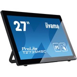 iiyama ProLite T2735MSC-B3 27" monitor Zwart, Touch, Webcam, VGA, HDMI, DisplayPort, USB 3.0, Audio 