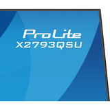 iiyama ProLite X2793QSU-B1 27" monitor Zwart (mat), HDMI, DisplayPort, USB, Audio