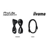 iiyama ProLite XB2491H-B1 23.8" monitor Zwart, 120 Hz, HDMI, DisplayPort