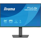 iiyama ProLite XB2493HSU-B1 23.8" monitor Zwart (mat), 120 Hz, HDMI, DisplayPort, USB, Audio