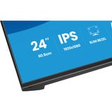iiyama ProLite XB2493HSU-B1 23.8" monitor Zwart (mat), 120 Hz, HDMI, DisplayPort, USB, Audio