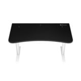 Arozzi Arena Medium Gaming Desk - White Wit