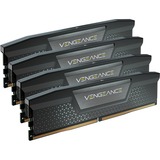 Corsair 64 GB DDR5-6600 Quad-Kit werkgeheugen Zwart, CMK64GX5M4B6600C32, Vengeance, XMP