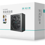 DeepCool Gamerstorm PQ1000G 1000 watt voeding  Zwart, 1x 12V-2x6