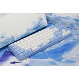 Ducky MIYA Pro sea melody, toetsenbord Lichtblauw/wit, US lay-out, Cherry MX Red, MX Red, US lay-out