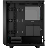 Fractal Design Meshify 2 Compact RGB Black TG Light Tint midi tower behuizing Zwart | 2x USB-A | 1x USB-C | RGB | Tempered Glass