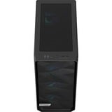 Fractal Design Meshify 2 Compact RGB Black TG Light Tint midi tower behuizing Zwart | 2x USB-A | 1x USB-C | RGB | Tempered Glass