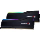 G.Skill 64 GB DDR5-6000 (2x 32 GB) Kit werkgeheugen Zwart, F5-6000J3040G32GX2-TZ5RK, Trident Z5 RGB, XMP