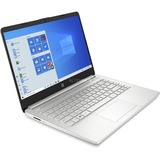 HP Laptop 14s-fq0054nd (20X00EA), 14" laptop Zilver, 128 GB SSD, Wifi 5, Win 10 S