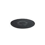 HerQs Grounder Mighty Heat Mat Zwart, Ø 28 cm