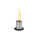 HerQs Grounder Mighty Heat Mat Zwart, Ø 28 cm
