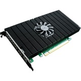 HighPoint HighP SSD7105  PCIe 3.0 x16 4-P M.2 NVMe interface kaart 