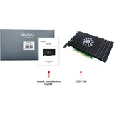HighPoint HighP SSD7105  PCIe 3.0 x16 4-P M.2 NVMe interface kaart 