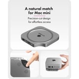 ICY BOX 7-in-1 USB Type-C DockingStation Zilver,  incl M.2 NVMe slot