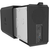 ICY BOX Dual bay, HDD/SSD USB 3.2 raid-behuizing Zwart