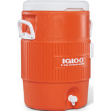Igloo 400 Series Seat Top Barrel 5 Gallon, 19 liter koelbox Oranje/wit