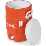 Igloo 400 Series Seat Top Barrel 5 Gallon, 19 liter koelbox Oranje/wit