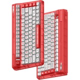Iqunix OG80 Joy Vendor Wireless Mechanical Keyboard Rood, US lay-out (QWERTY), Cherry MX Silent Red, 80% (TKL)	, RGB leds, Hot-swappable, PBT, 2.4GHz | Bluetooth 5.1 | USB-C