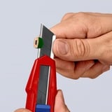 KNIPEX CutiX Universele mes stanleymes Rood/blauw, incl. 2 mesbladen