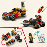 LEGO Ninjago - Kai en Cole's combivoertuigen Constructiespeelgoed 71864
