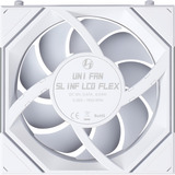 Lian Li UNI FAN SL-INF LCD FLEX RGB case fan Wit, 120 x 124 x 28 mm, PWM