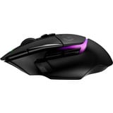 Logitech G502 X PLUS LIGHTSPEED gaming muis Zwart, 100 - 25.600 dpi, RGB leds