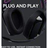 Logitech G535 Wireless over-ear gaming headset Zwart, Pc en PlayStation 4 / 5