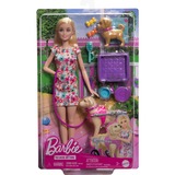 Mattel Barbie Barbie met hondenduo Pop 
