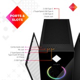 OMEN GT22-1190nd (45L) gaming pc Zwart | i9-13900K | RTX 4090 | 32 GB | 2 TB SSD