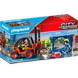 PLAYMOBIL City Action - Vorkheftruck met lading Constructiespeelgoed 70772