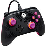 PowerA Advantage Plus bedrade controller voor Xbox Series X|S - Palmbomen in maanlicht Roze, Xbox Series X|S, Xbox One, Pc