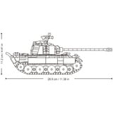 Sluban ModelBricks - Panzerkampfwagen V Panther Ausführung G Constructiespeelgoed Schaal 1:35