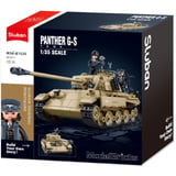 Sluban ModelBricks - Panzerkampfwagen V Panther Ausführung G Constructiespeelgoed Schaal 1:35